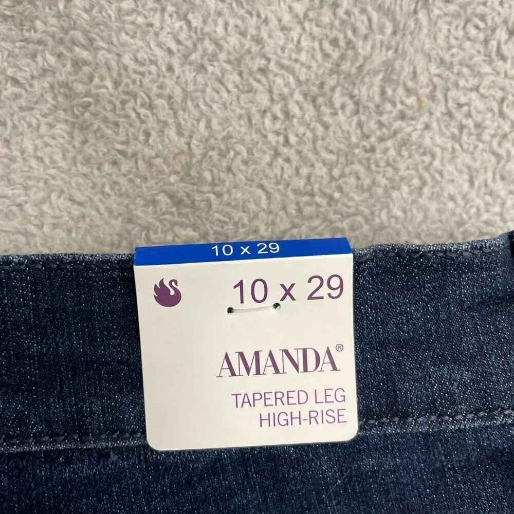 NEW Gloria Vanderbilt Amanda Women's Size 10S Original Slimming Jeans - Picture 11 of 13